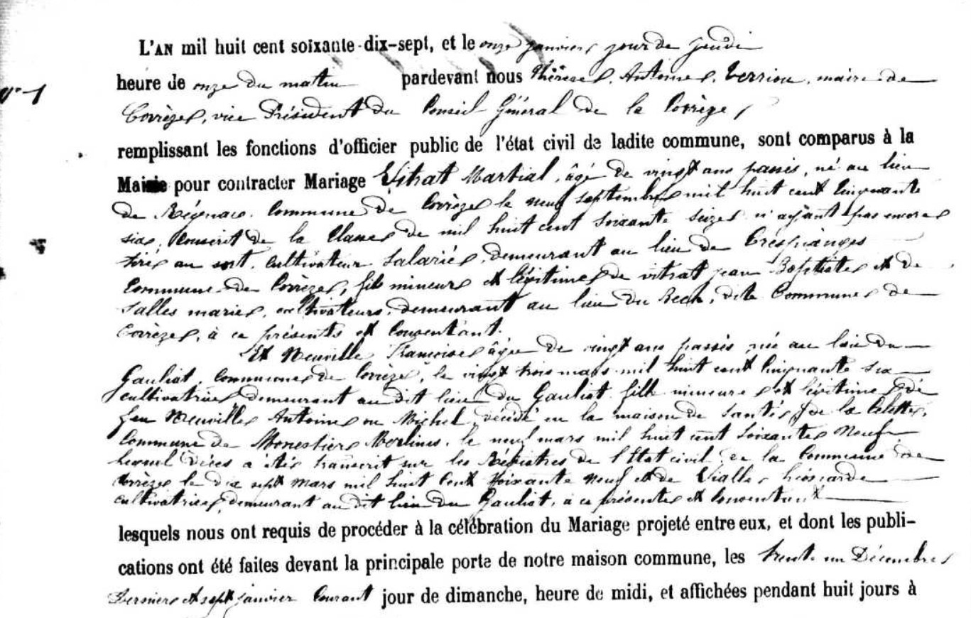 Mariage VItrac Martial - Neuville Francois 11_01_1877 -1.jpg